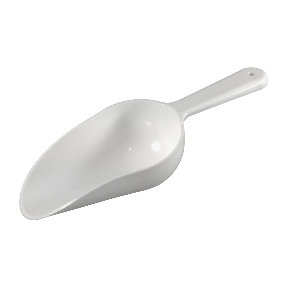 Picture of Winco CR-854W Bar Maid 4 oz Polyethylene Round Bowl Scoop