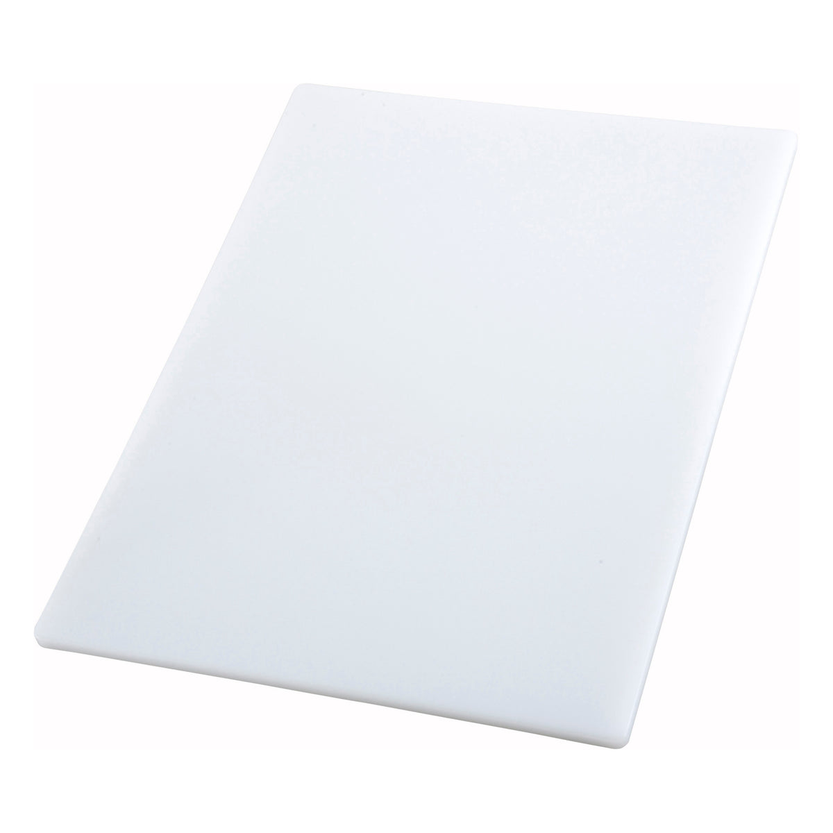 Picture of Winco CBWT-1830 White Rectangular Cutting Board - 18 x 30 x 0.5 in.
