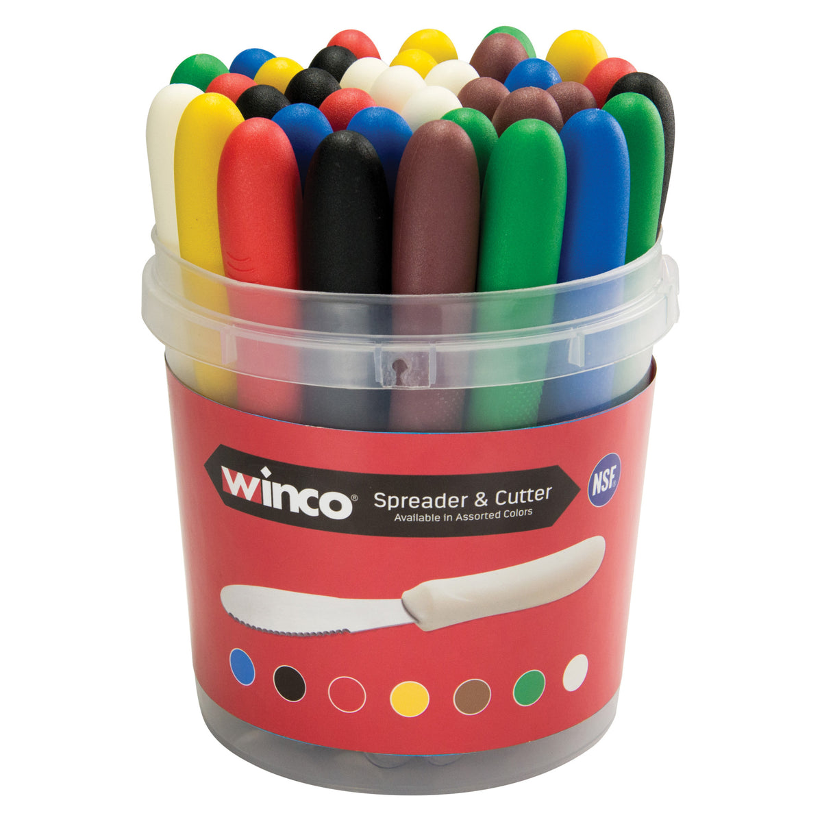 Picture of Winco TWP-3135 Spreader Bulk Pack, 35 Piece