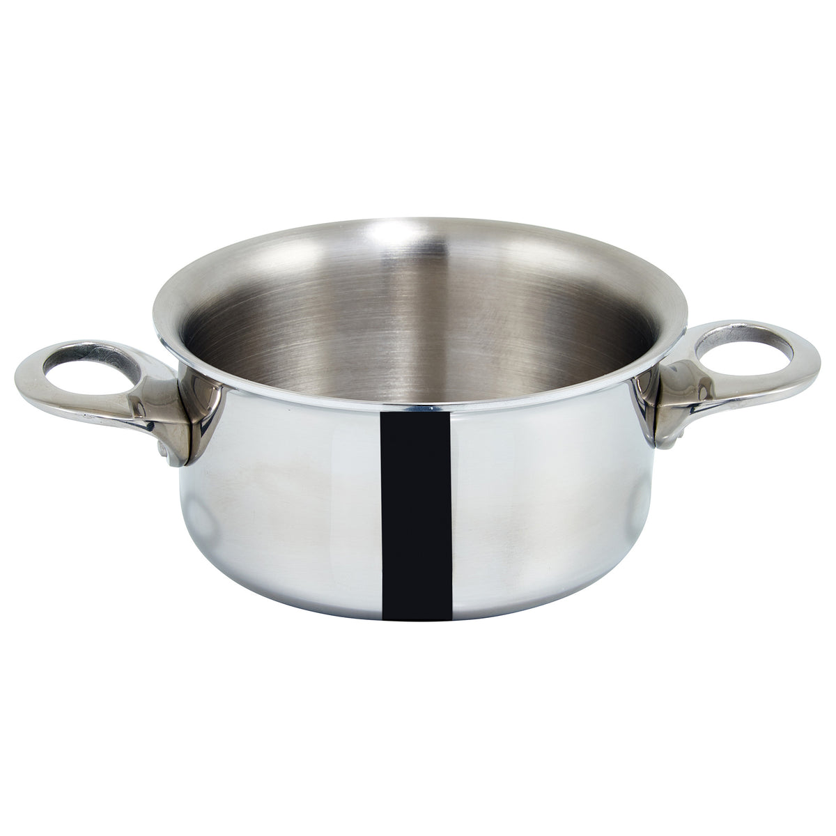 Picture of Winco DCCR-3S Mini 3.75 in. Casserole, Stainless Steel, 15 oz