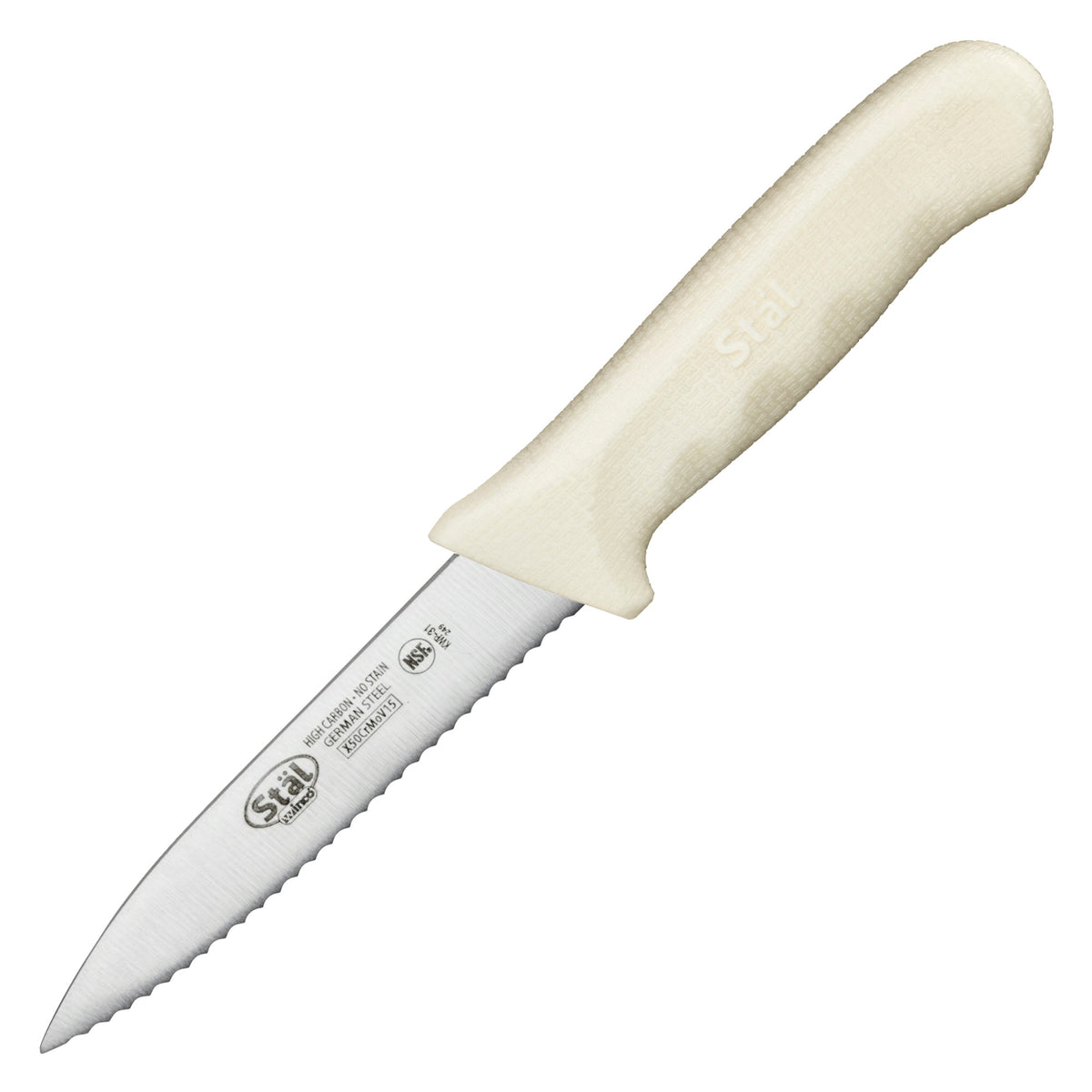 Picture of Winco KWP-31 Stal 3.5 in. Serrated Paring Knife, 2 Piece
