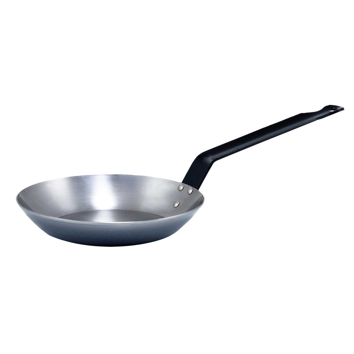 Picture of Winco CSFP-11 French Style Fry Pan, Polished Carbon Steel - Spain - 10.38 in.