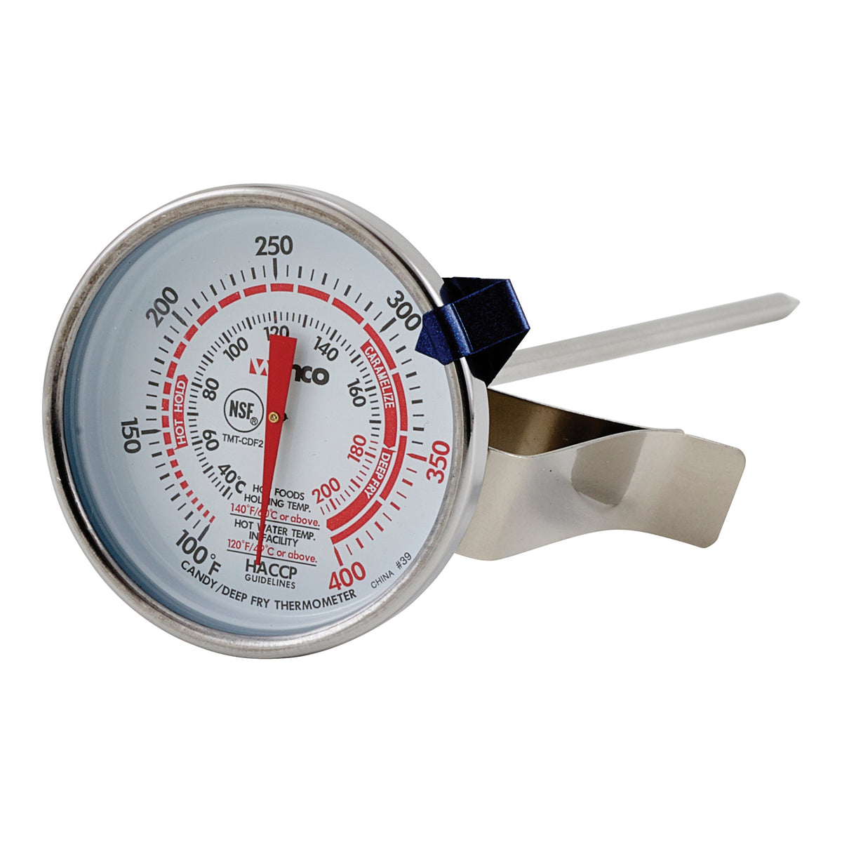Picture of Winco TMT-CDF2 Candy & Deep Fryer Thermometer - 2 in., 5 in.