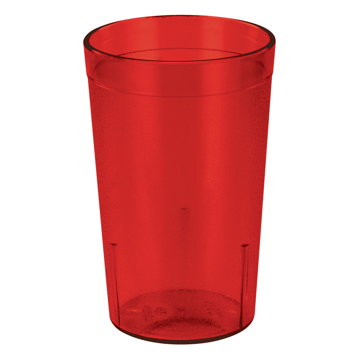 Picture of Winco PTP-09R Pebbled Tumblers - 9.5 oz, Red