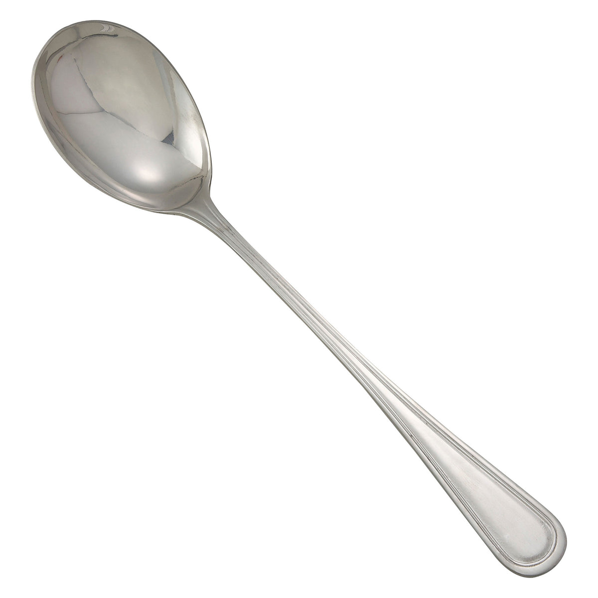 Picture of Winco 0030-23 Shangarila Solid Serving Spoon, 18-8 Extra Heavyweight