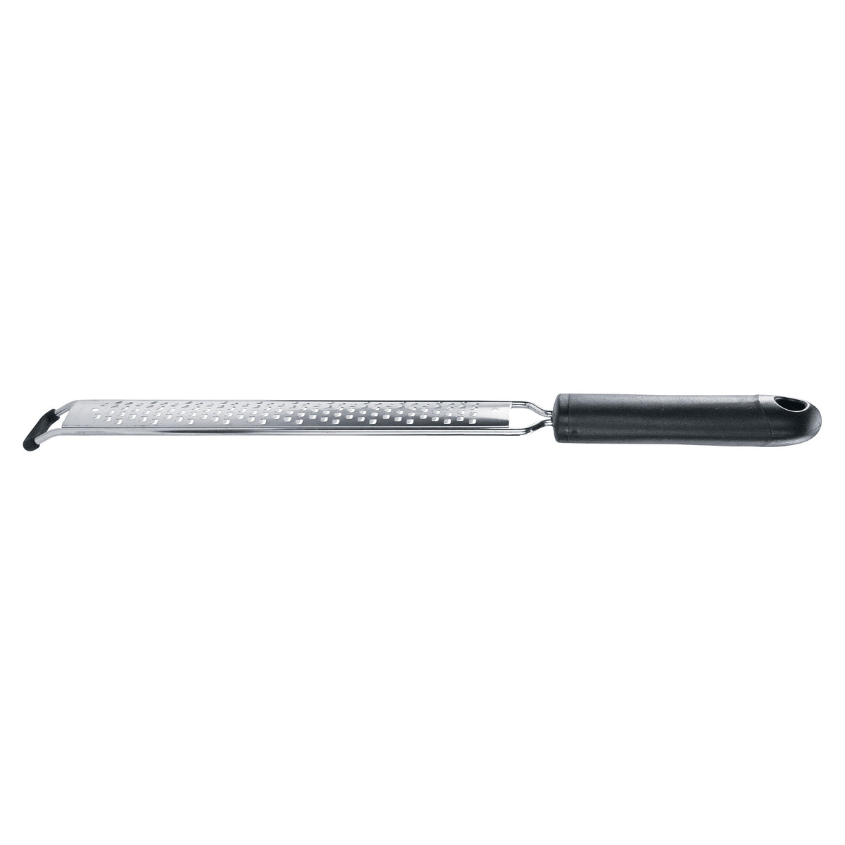 Picture of Winco GT-204 Grater with Soft Grip Handle & Anti-Slip Feet - Zester - Stainless Steel