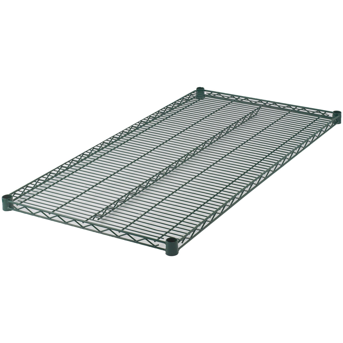 Winco VEX-2436 Epoxy Coated Wire Shelf - 36W x 24D, Green