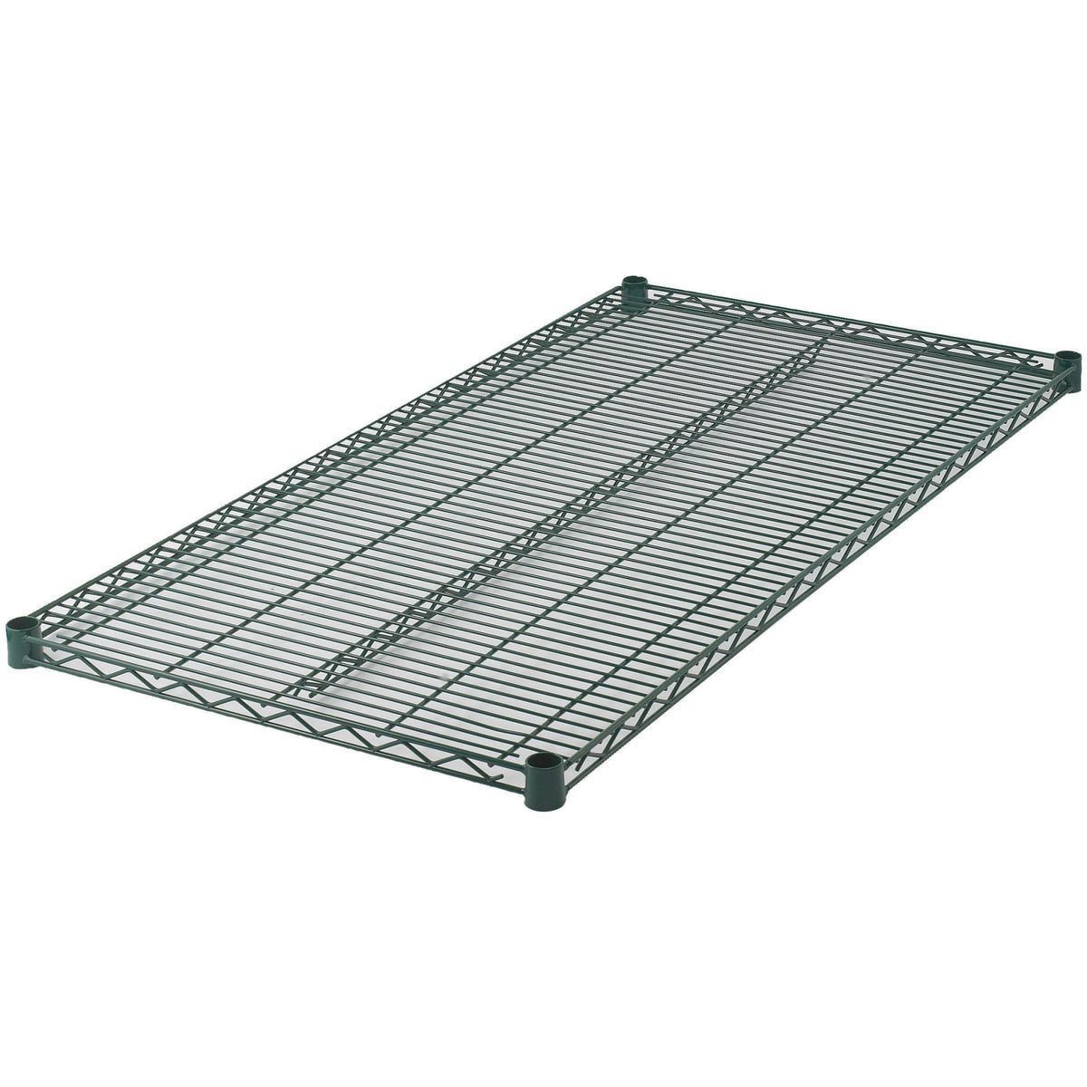 Winco VEX-2448 Epoxy Coated Wire Shelf - 48W x 24D, Green