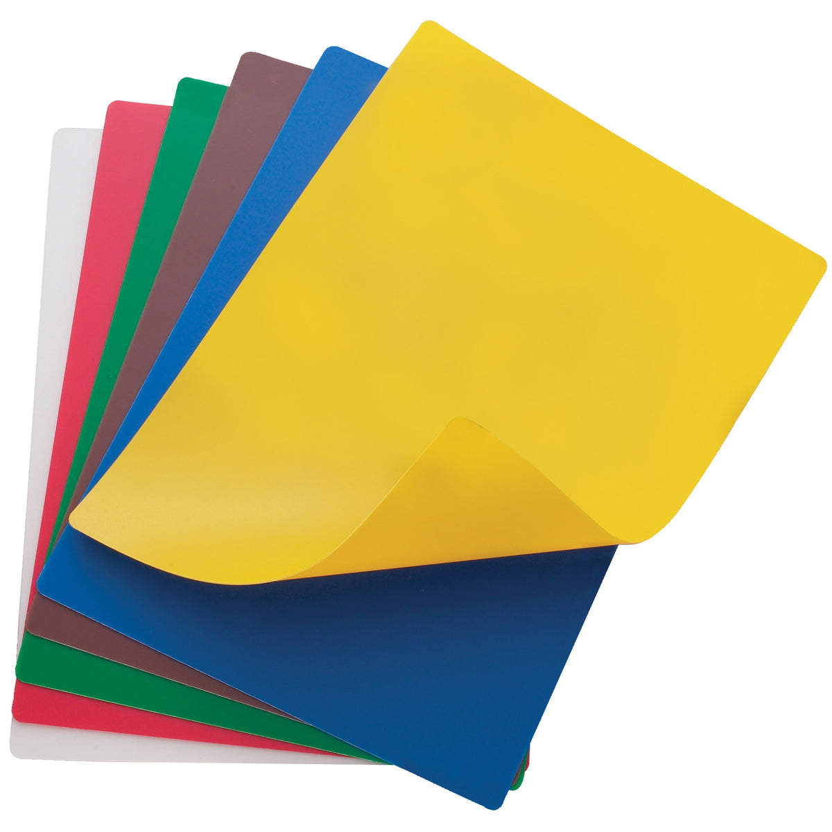 Picture of Winco CBF-1824 Haccp Flexible Cutting Mats, 6 Colors Per Set - 18 x 24 in.