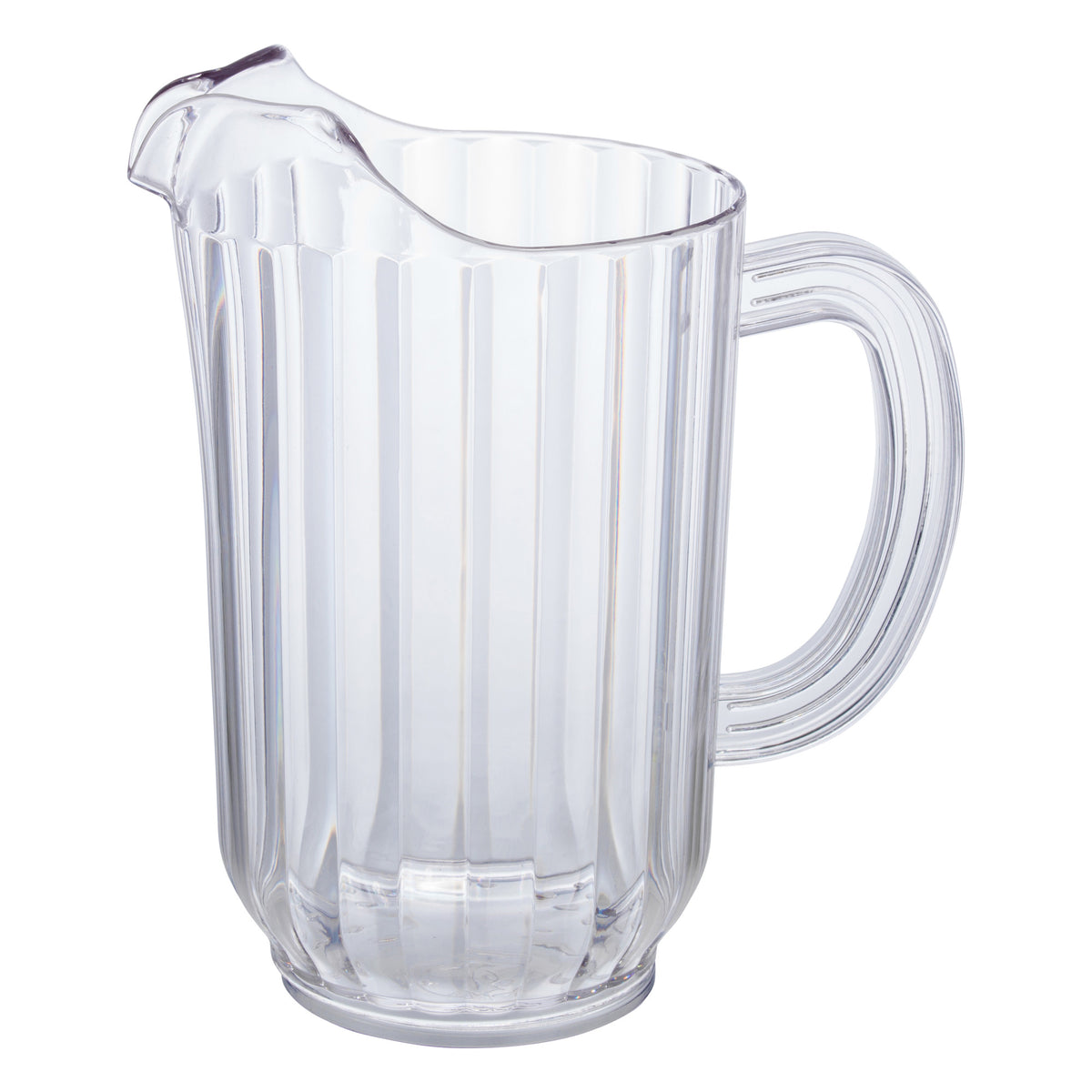Picture of Winco WPC-48 48 oz Single Spout Polycarbonate Water Pitcher, Clear