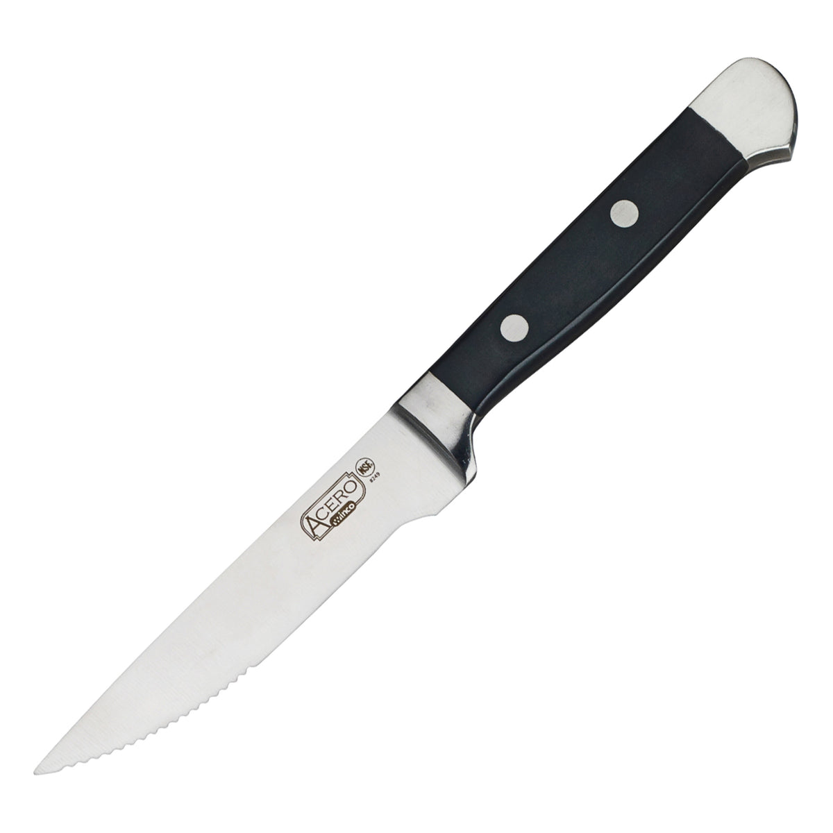 Picture of Winco SK-1 Acero Gourmet Steak Knives, 4 Piece, Gift Box
