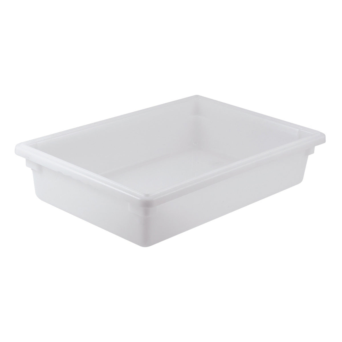 Picture of Winco PFFW-6 Food Storage Box, White Polypropylene - Full Size, 18 x 26 x 6 in.