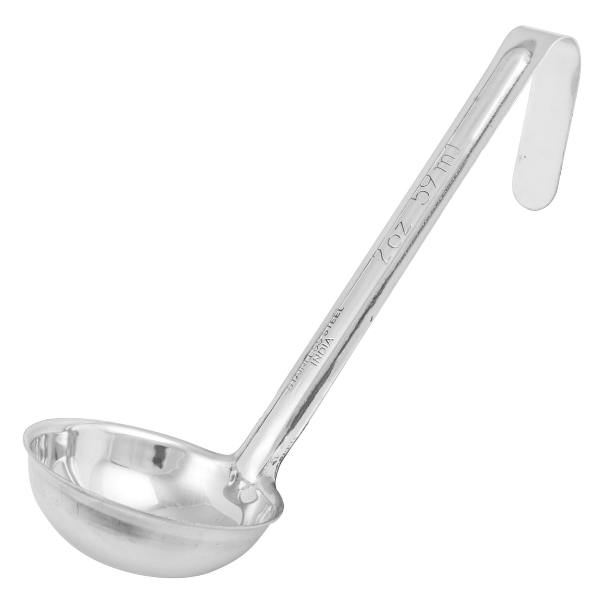 Picture of Winco LDI-20SH Stainless Steel Ladle with 6 in. Handle - 2 oz
