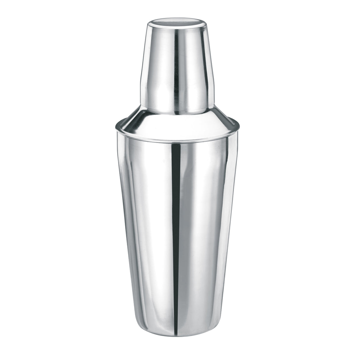 Picture of Winco BS-1P 16 oz Stainless Steel Classic Shaker Set - 3 Piece