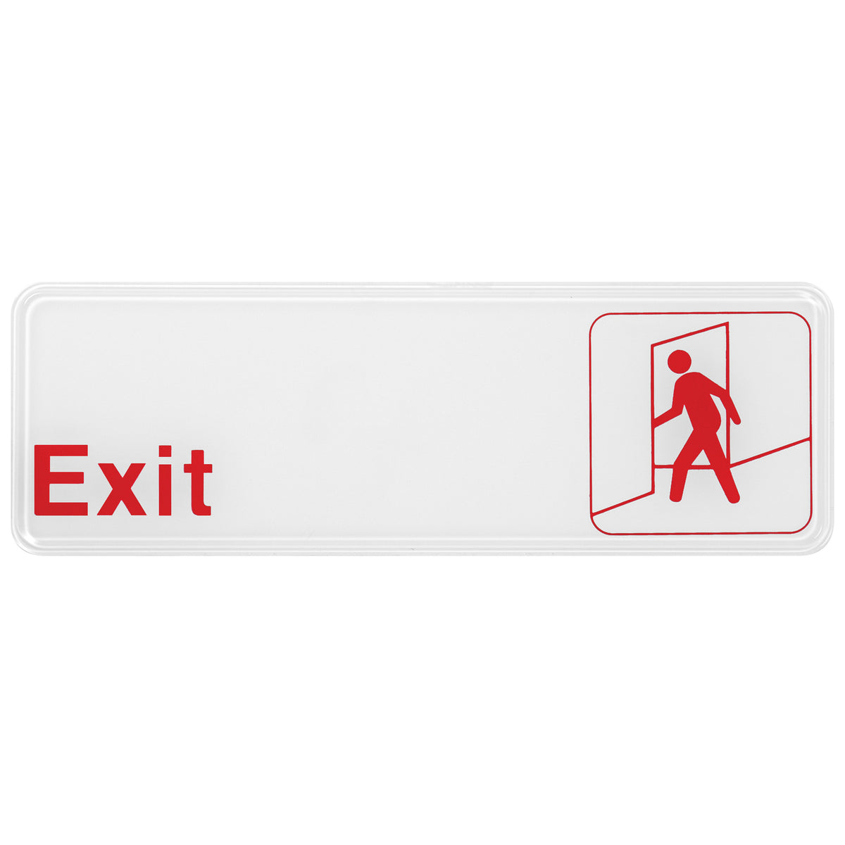 SGN-381W Information Signs, 9 x 3 in. - Exit