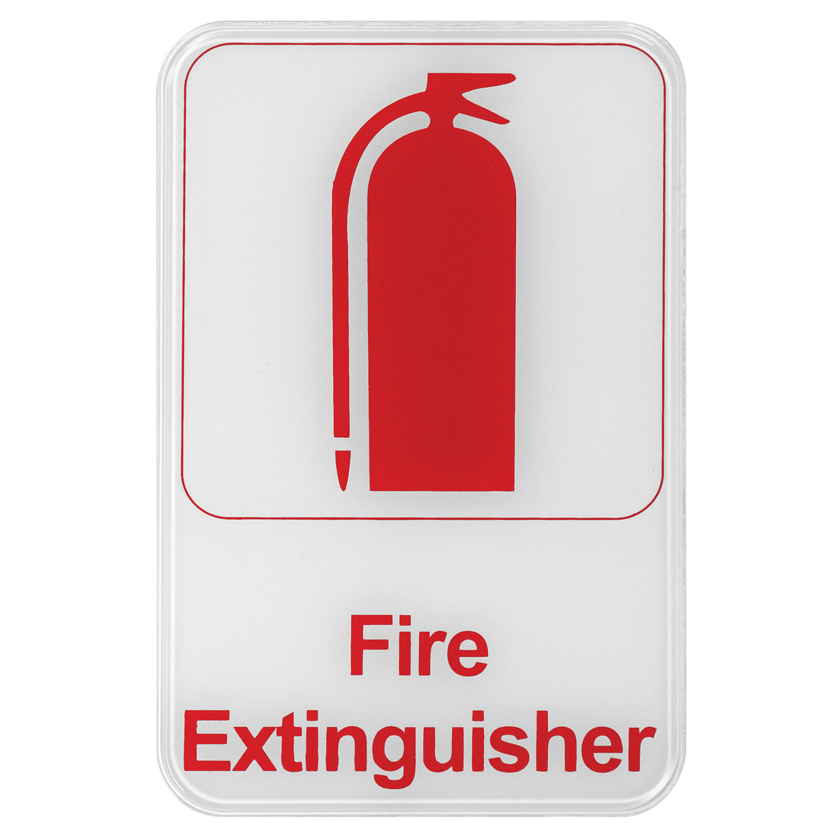 SGN-682W Information Sign, 6 x 9 in. - Fire Extinguisher