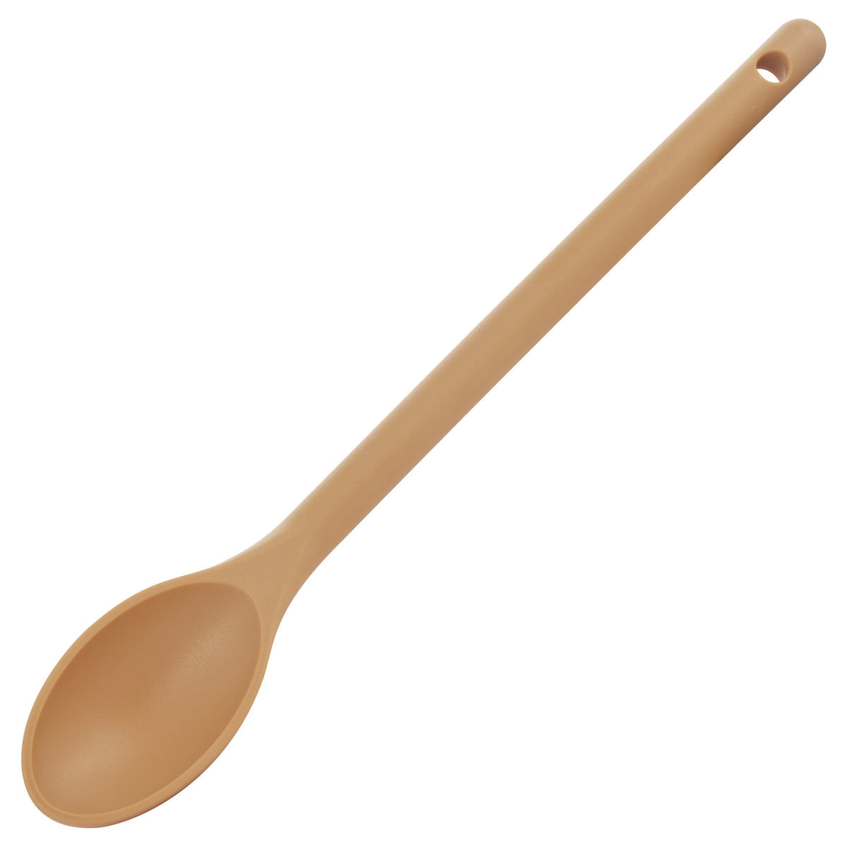 Picture of Winco NS-12T High Heat Nylon Spoon - 12 in., Tan