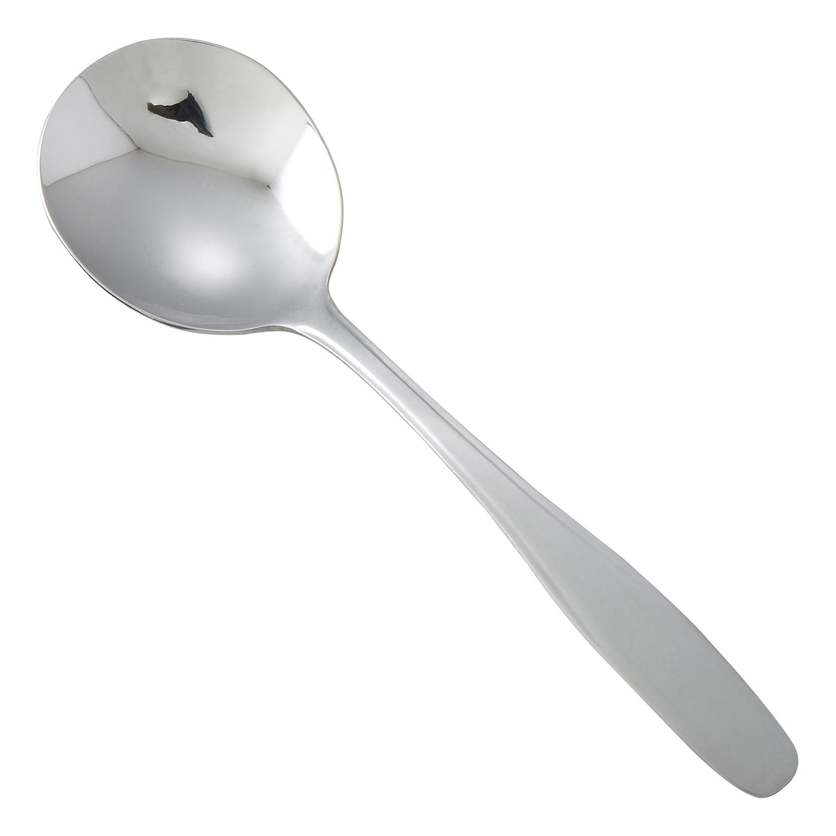 Picture of Winco 0008-04 Manhattan Bouillon Spoon, 18-0 Heavyweight
