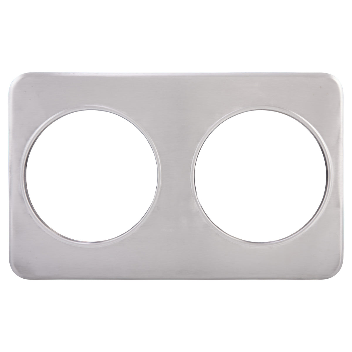 Picture of Winco ADP-808 Adaptor Plate, Two 8.38 in. Holes, Stainless Steel