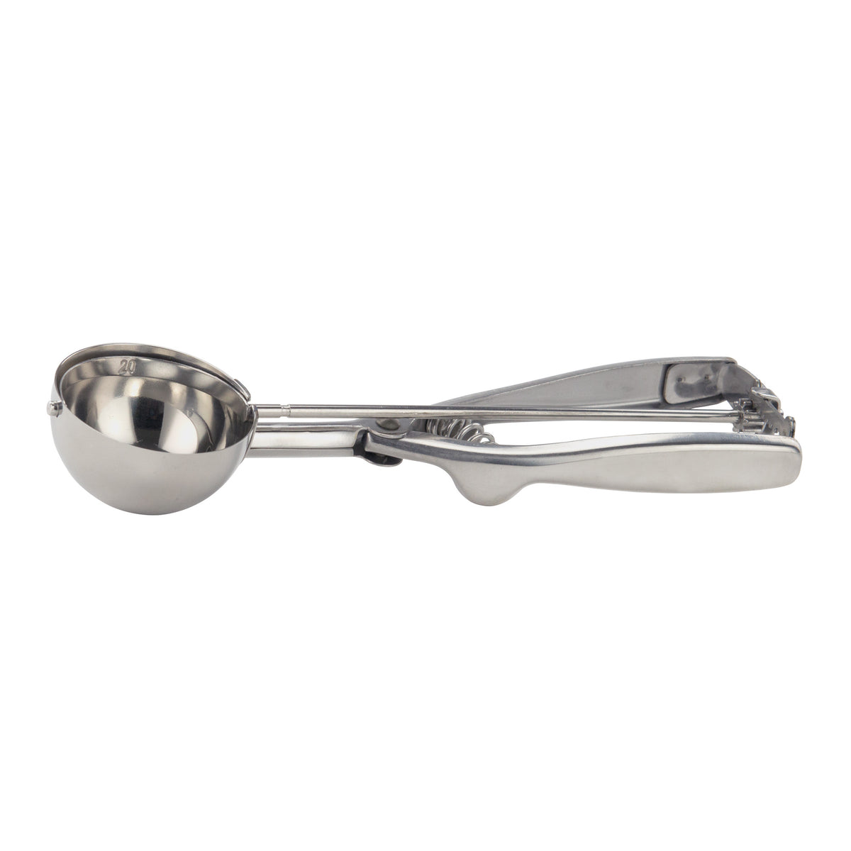 Picture of Winco ISS-20 Stainless Steel Squeeze Disher & Portioner, 2.5 oz