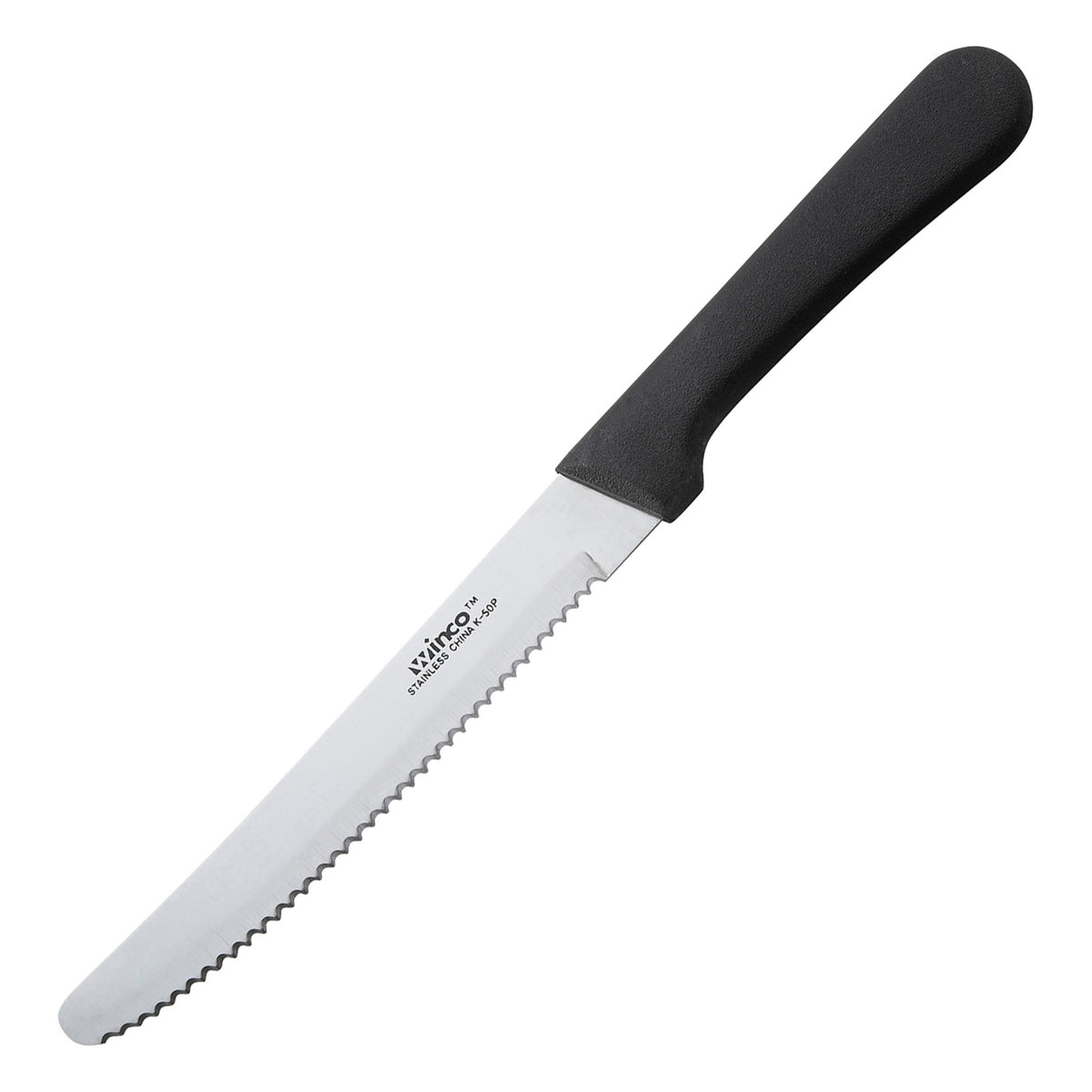 Picture of Winco K-50P Steak Knives, 5 in. Blade, Round Tip