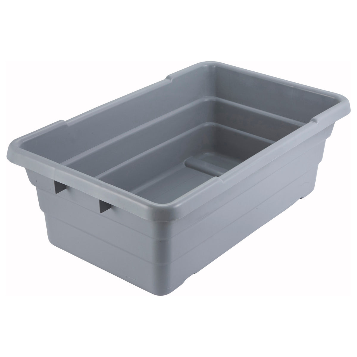 Picture of Winco PL-8 Nesting Polypropylene Lug Box, Gray