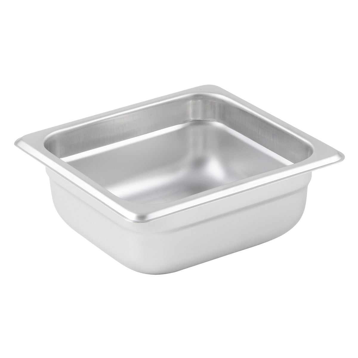 Picture of Winco SPJL-602 Anti-Jam Steam Pan, 25 Gauge - Stainless Steel - 0.17 Size - 2.5 in.