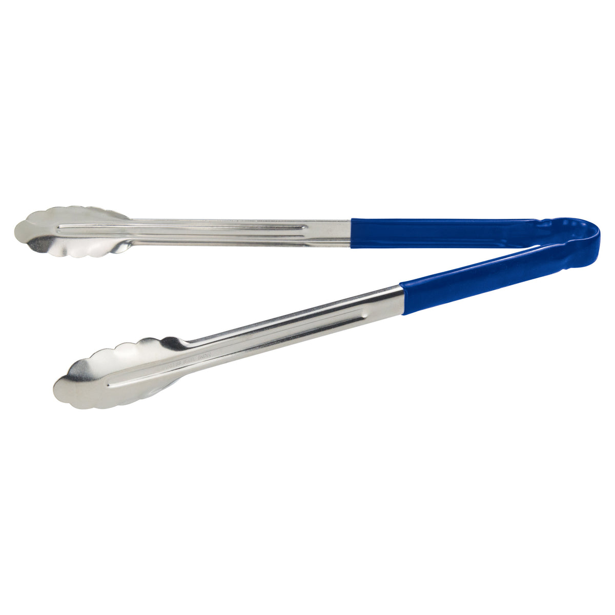 Picture of Winco UT-16HP-B Heavy-Duty Utility Tongs with Plastic Handle - 16 in., Blue