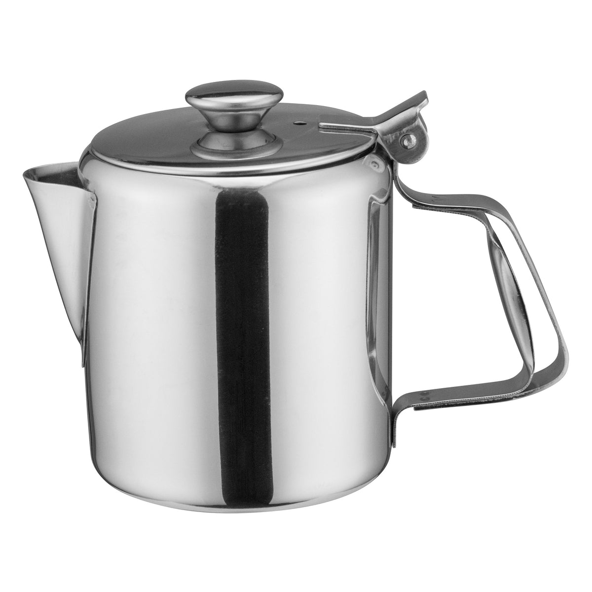 Picture of Winco W612 Short Spout Beverage Server, Stainless Steel - 12 oz