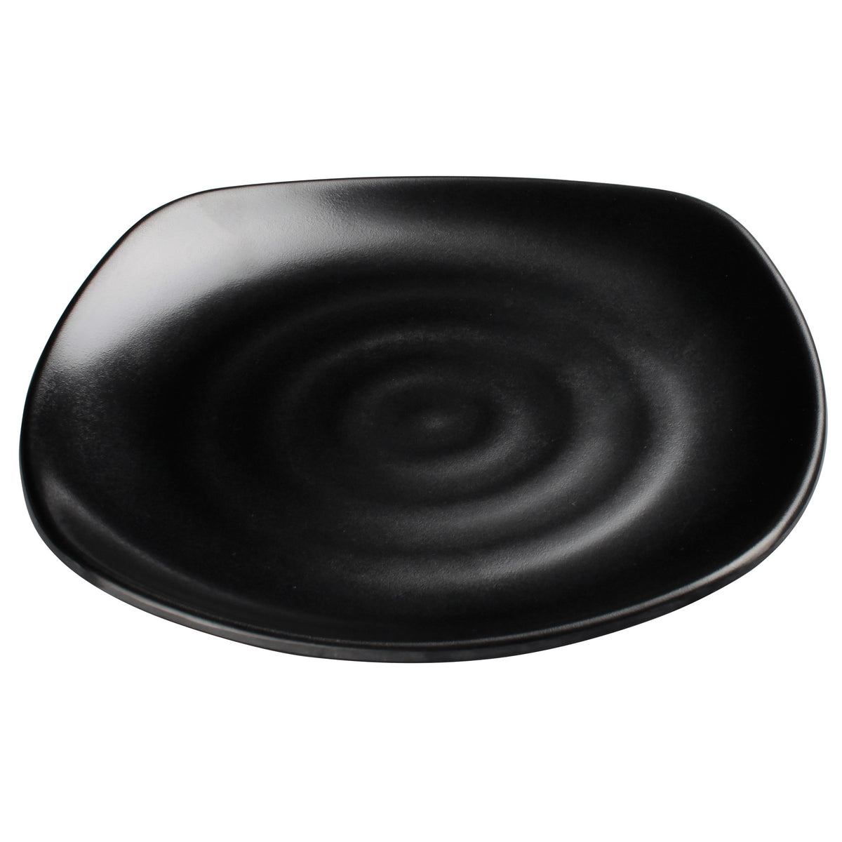Picture of Winco WDM013-302 9.75 in. Melamine Square Plate, Black, 24 Piece