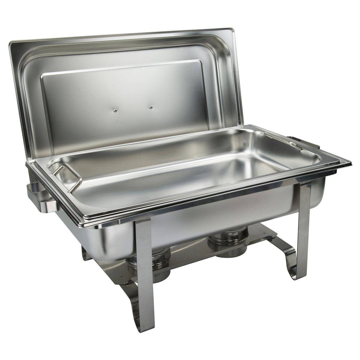 Picture of Winco C-2080B Get-A-Grip 8 qt. Full-Size Chafer, Stainless Steel