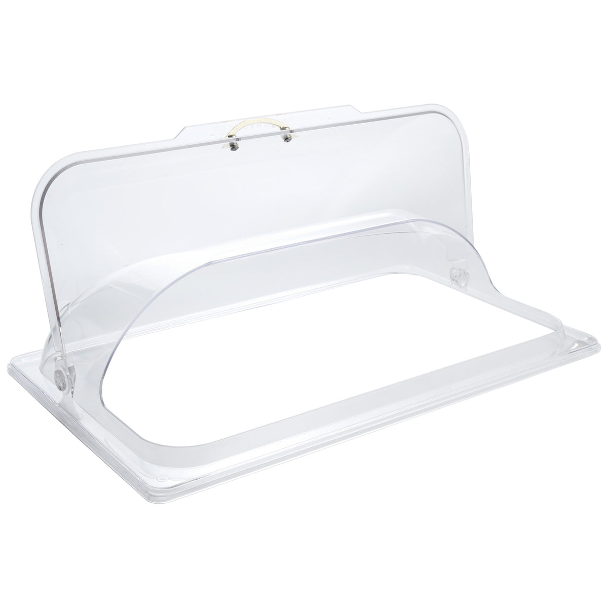 Picture of Winco C-DPF1 Dome Cover, Full-Size, Flip Opening, Polycarbonate