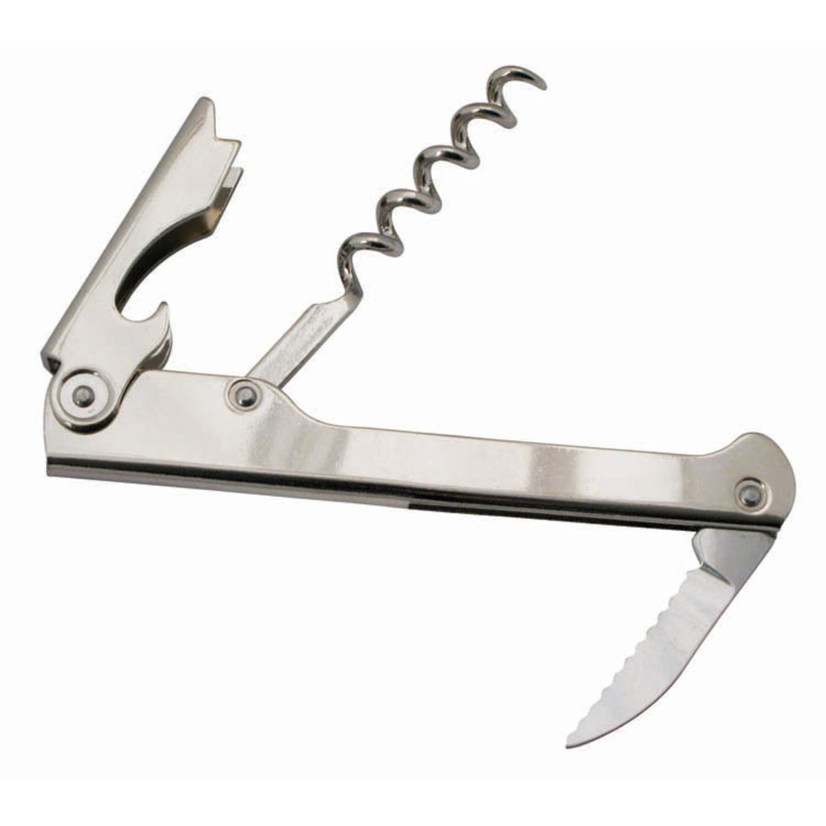 Picture of Winco CO-711 Waiters Cork Screw, Economy - Stainless Steel