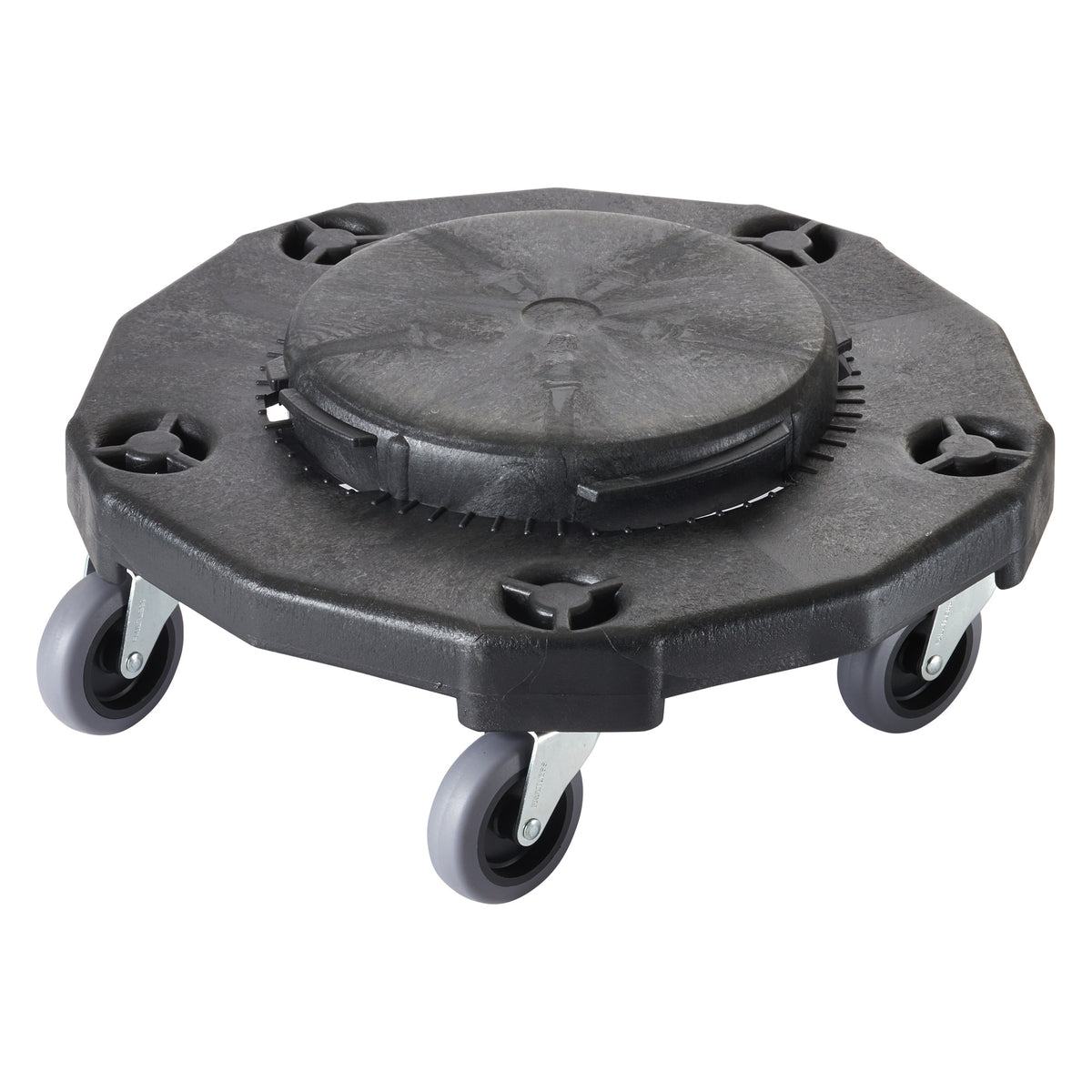 Picture of Winco DLR-2 Round Trash Can Dolly, 18 in., Extra Heavy-Duty