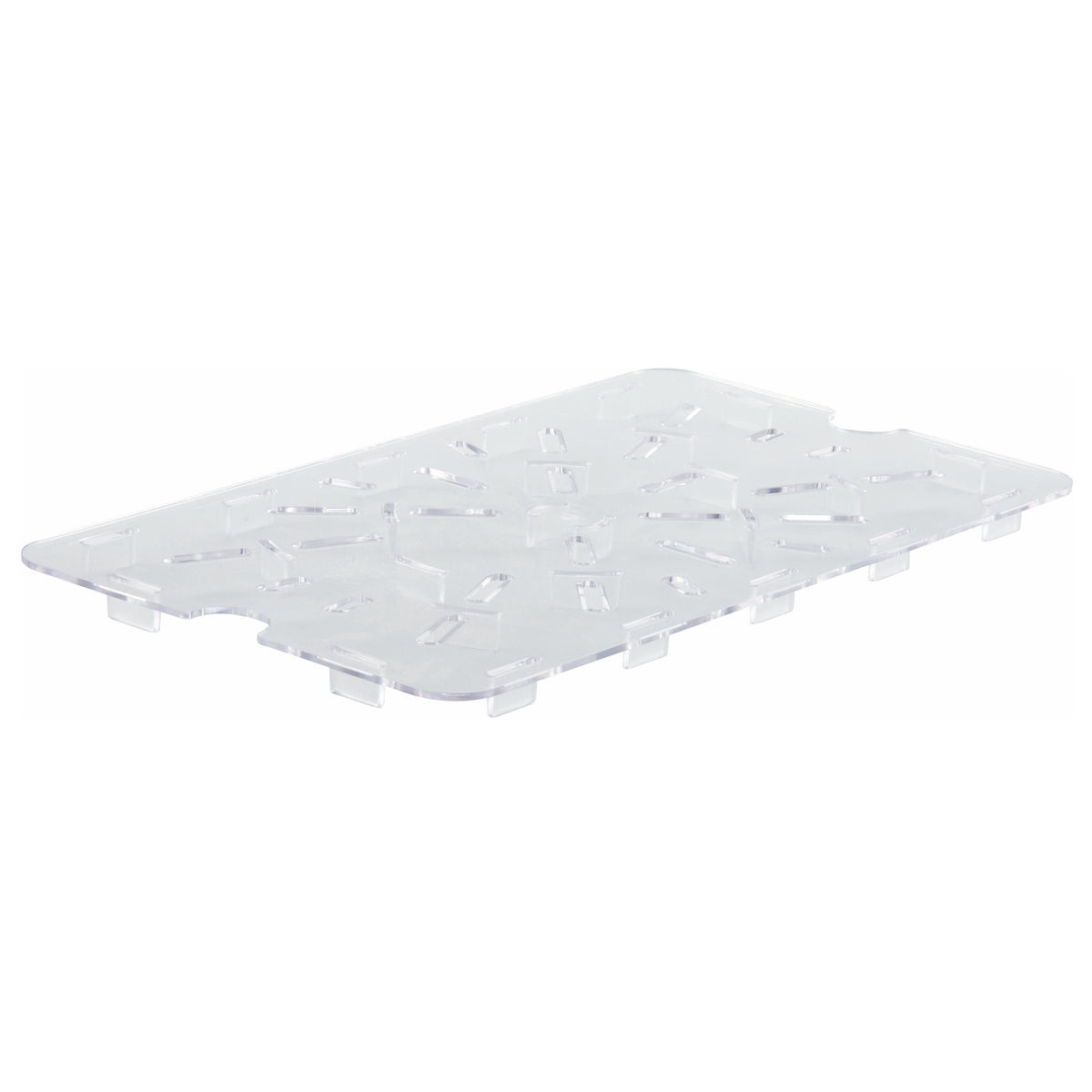 Picture of Winco PFSH-DS Drain Shelf for PFSH Series, 8.25 x 14.25 in., Clear, PC, NSF