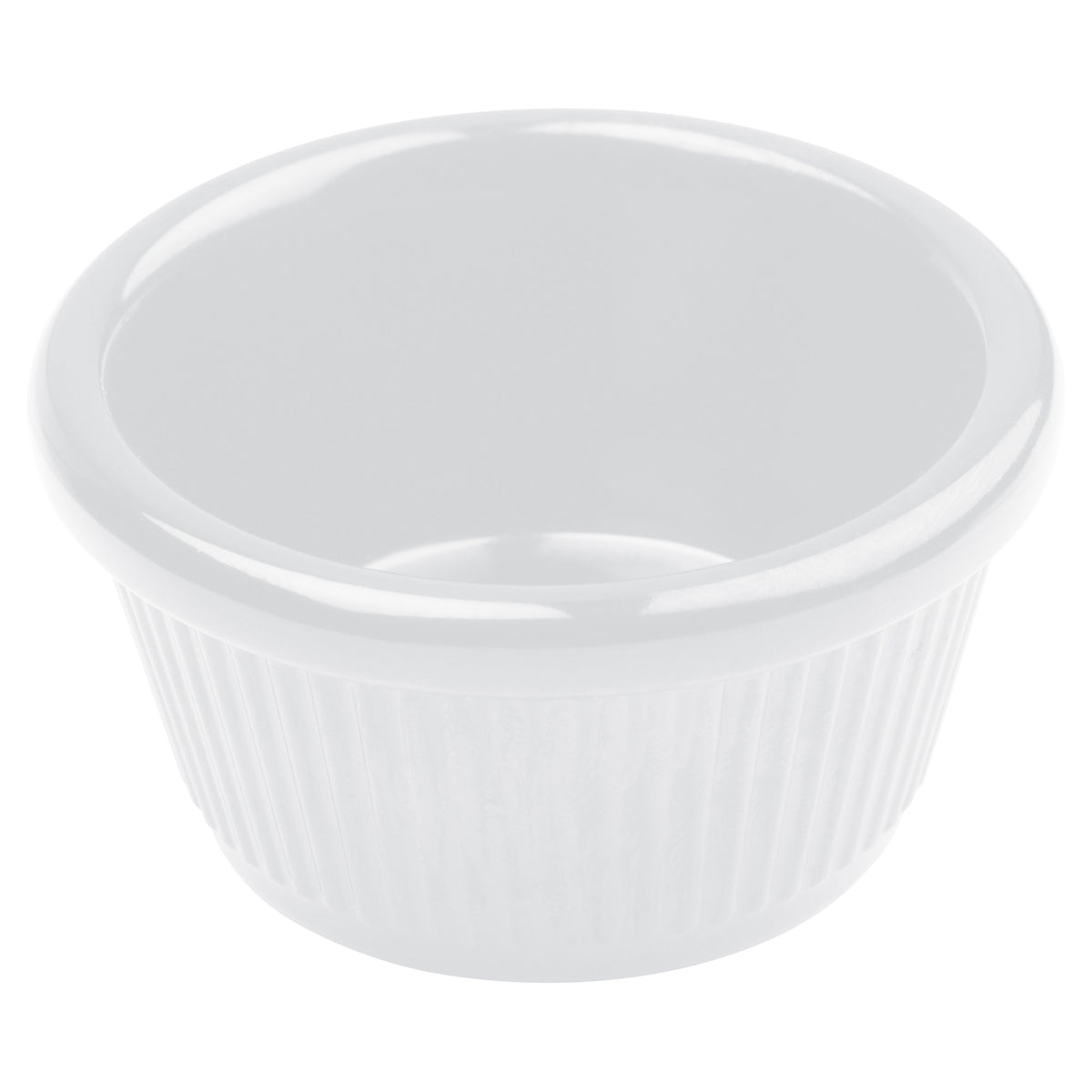 Picture of Winco RFM-3W Melamine Ramekin, Fluted - White, 3 oz