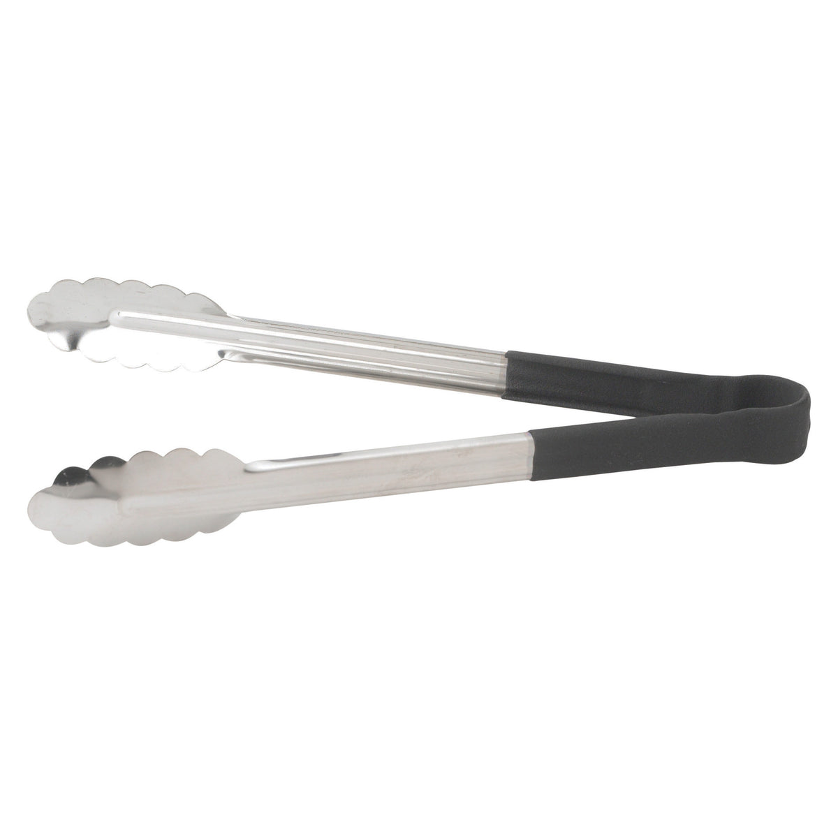 Picture of Winco UTPH-12K Heat Resistant Heavy-Duty Utility Tongs with Polypropylene Handle - 12 in., Black