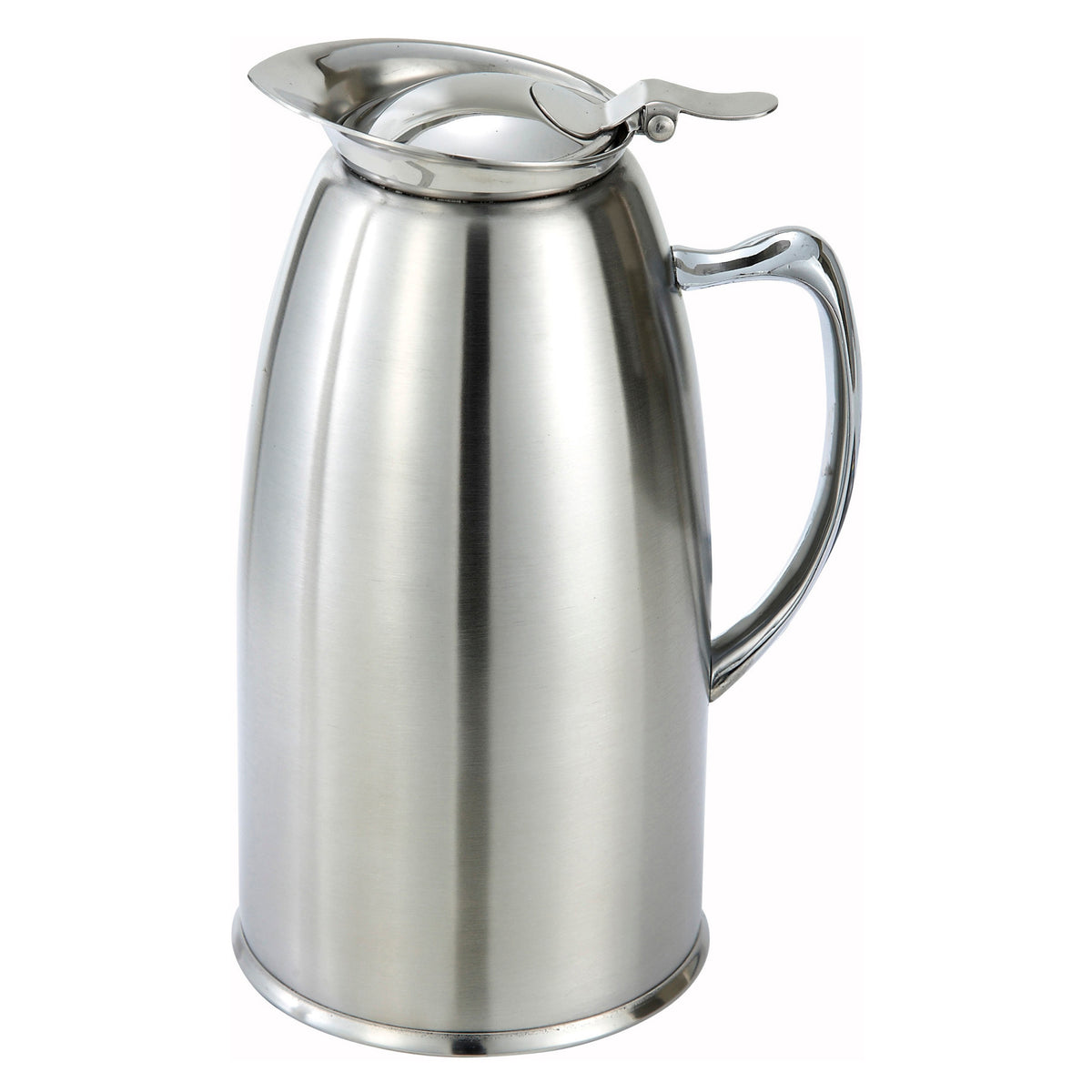 Picture of Winco VSS-508 20 oz Double Wall Stainless Steel Beverage Server, Satin Finish