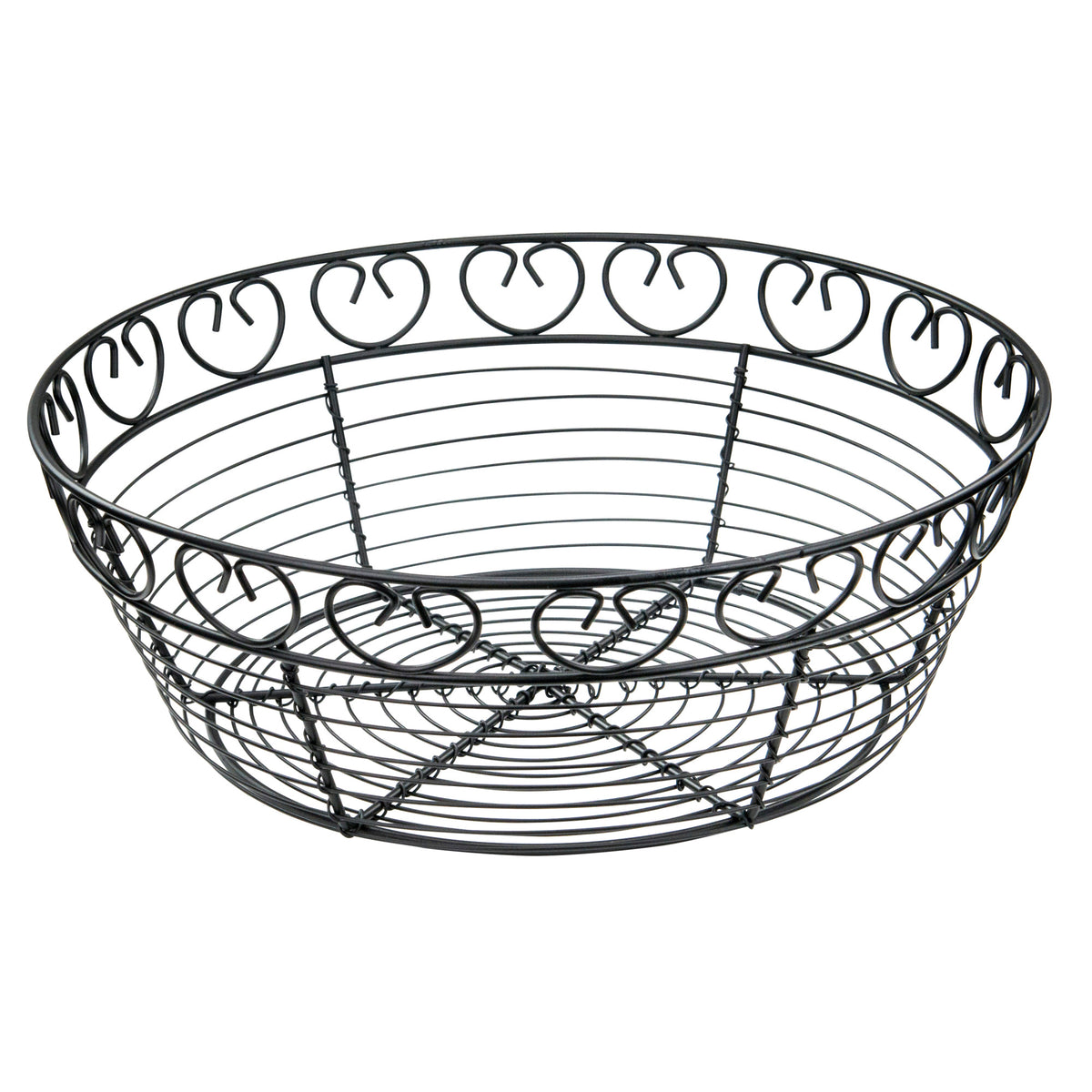 Picture of Winco WBKG-10R 10 in. Round Wire Serving Basket