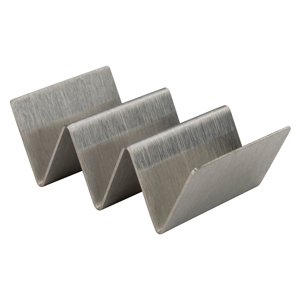 Picture of Winco TCHS-23MN Mini Taco Holder, Stainless Steel - 2-3 Slots