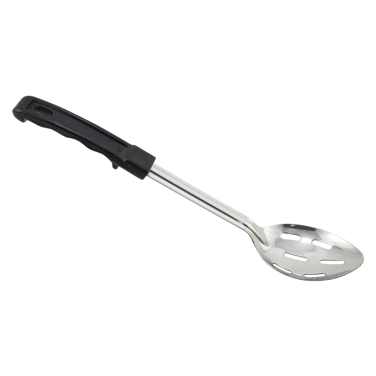 Picture of Winco BHSN-13 Prime Basting Spoon with Stop-Hook Abs Handle - Slotted, 13 in.