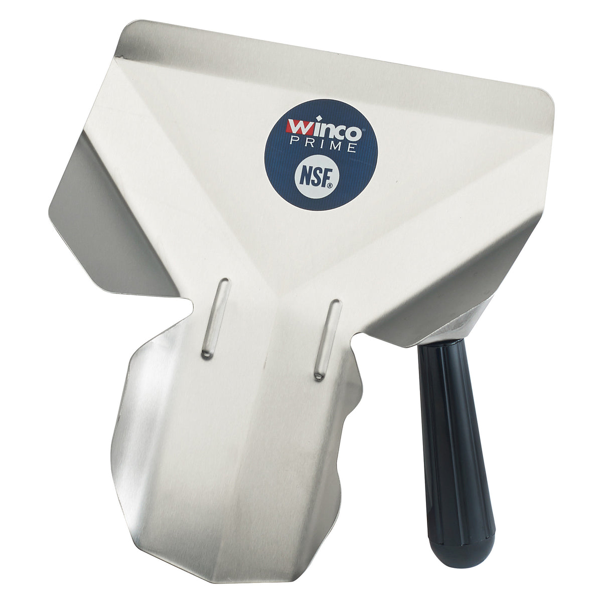 Picture of Winco FFBN-1R Prime French Fryer Bagger, Right Handle, NSF - 18-8 Stainless Steel