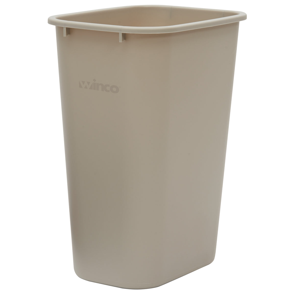 Picture of Winco PWR-41BE Waste Baskets - 41 qt., Beige