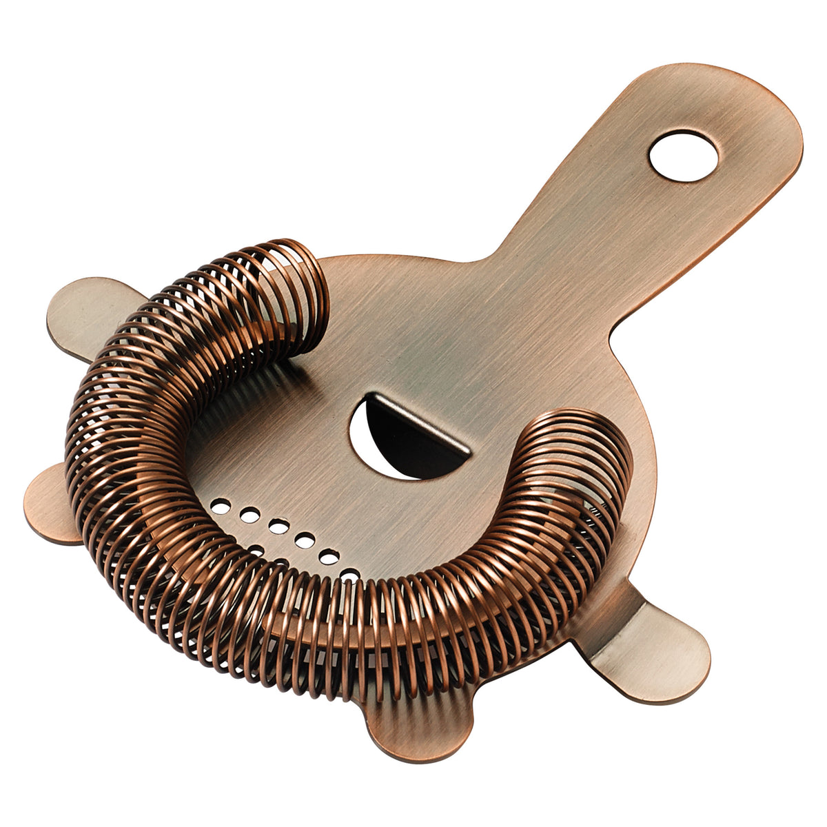 Picture of Winco BABS-6AC After 5 Hawthorne Strainer, Antique Copper - 18-8 Stainless Steel, 5.75 in.