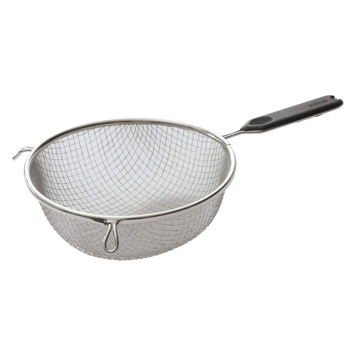 Picture of Winco MSTP-8DF 8 in. Double Fine Mesh Strainer with Plastic Handle