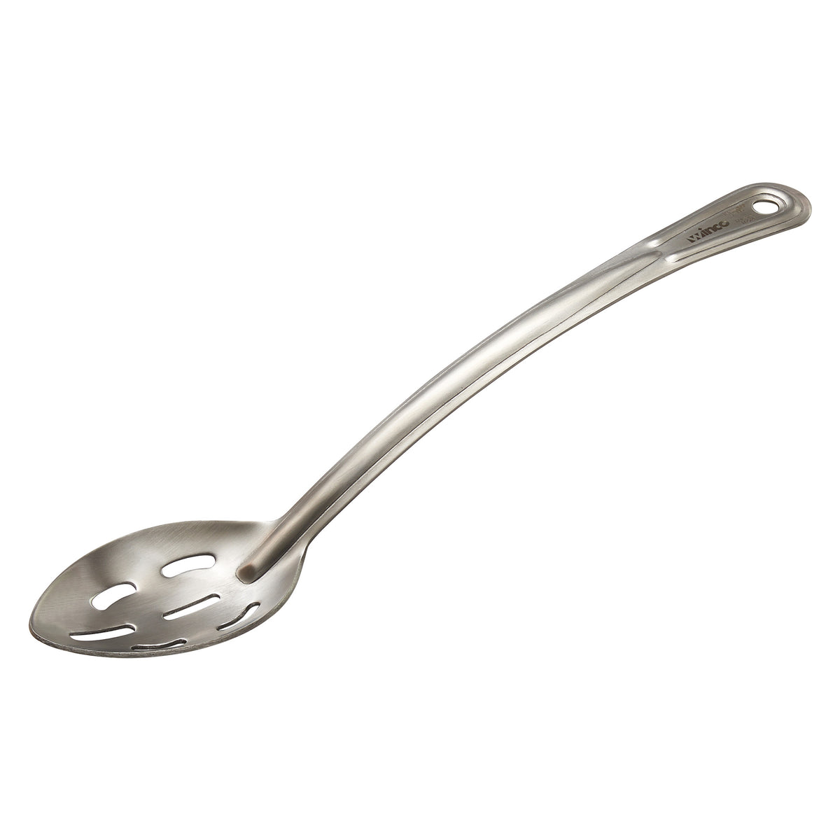 Picture of Winco SSCH-13L Curv Stainless Steel Basting Spoon, 13 in. Slotted