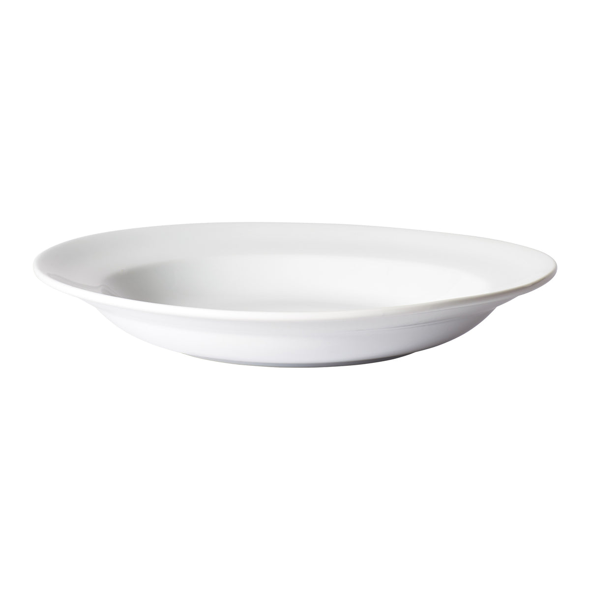 Picture of Winco BPB-26RE Birkhall Pasta Bowl with Rolled Edge, 26 oz, 12 in. Dia. x 2 in., White Porcelain, 12 Piece