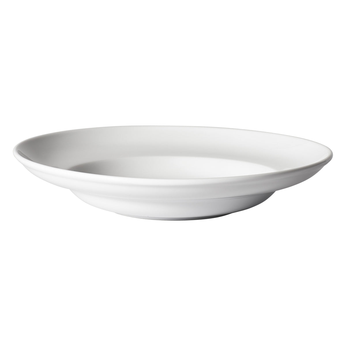 Picture of Winco MPB-22 Specialty Mediterranean Pasta Bowl, 22 oz, White Porcelain, 12 in. Dia. x 2.5 in. - 12 Piece