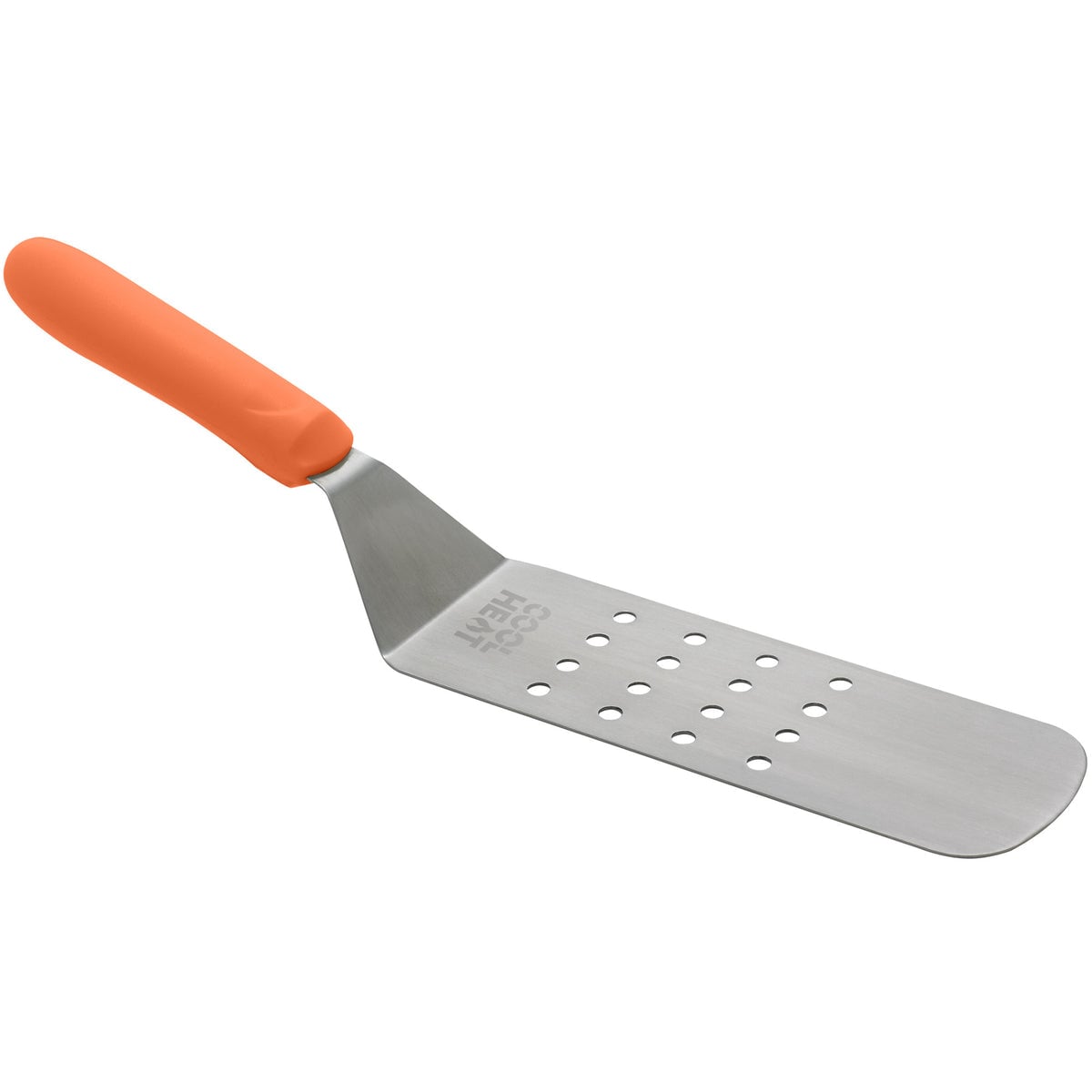 Picture of Winco TNH-91 Cool Heat High Heat Flexible Turner with Offset, 8.25 x 2.88 in. Perforated Blade