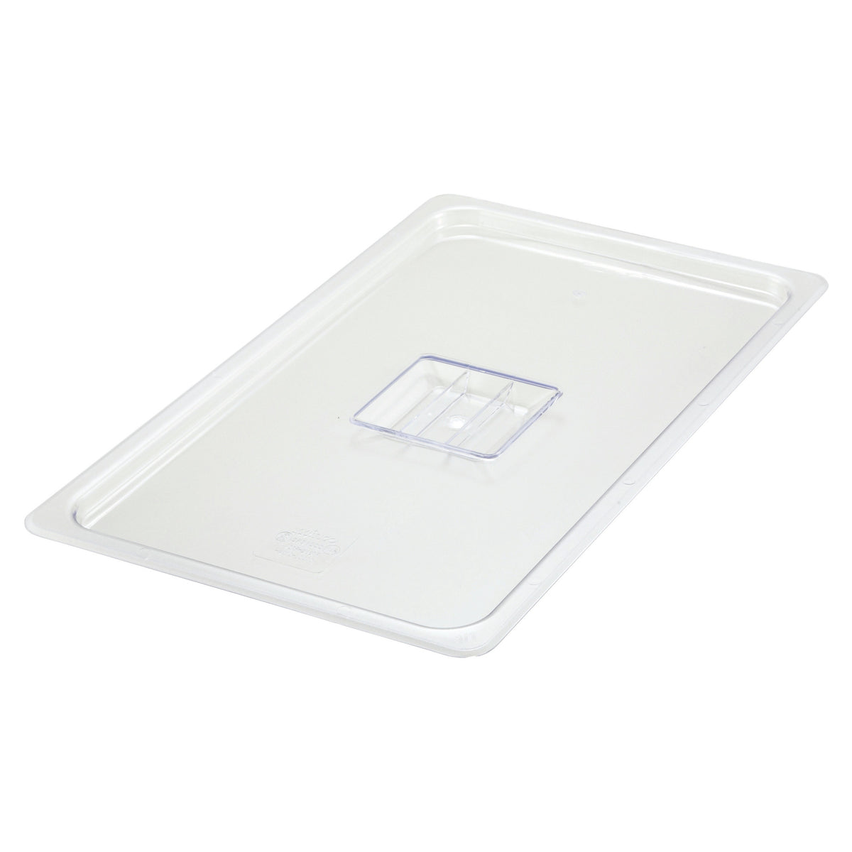 Picture of Winco SP7100S Polycarbonate Food Pan Cover for SP7102-7104-7106-7108, Solid - Full Size